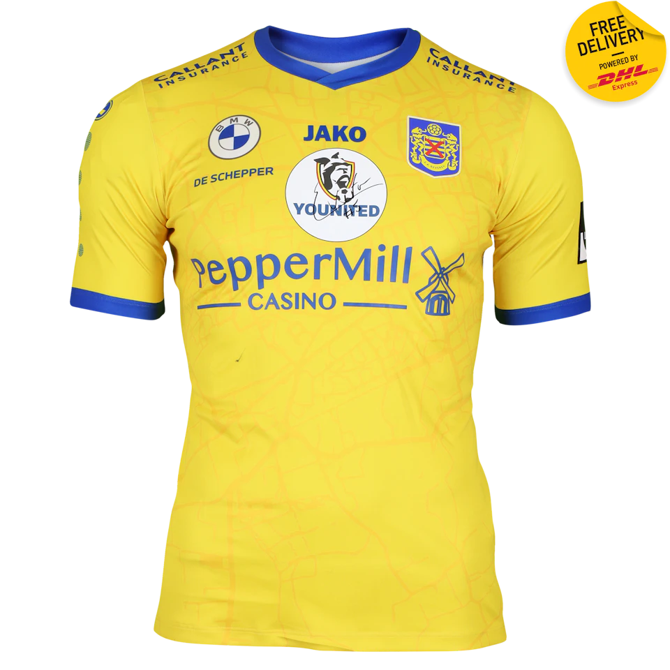 来自S.K. Beveren的Everton Luiz Guimaraes Bilher球衣