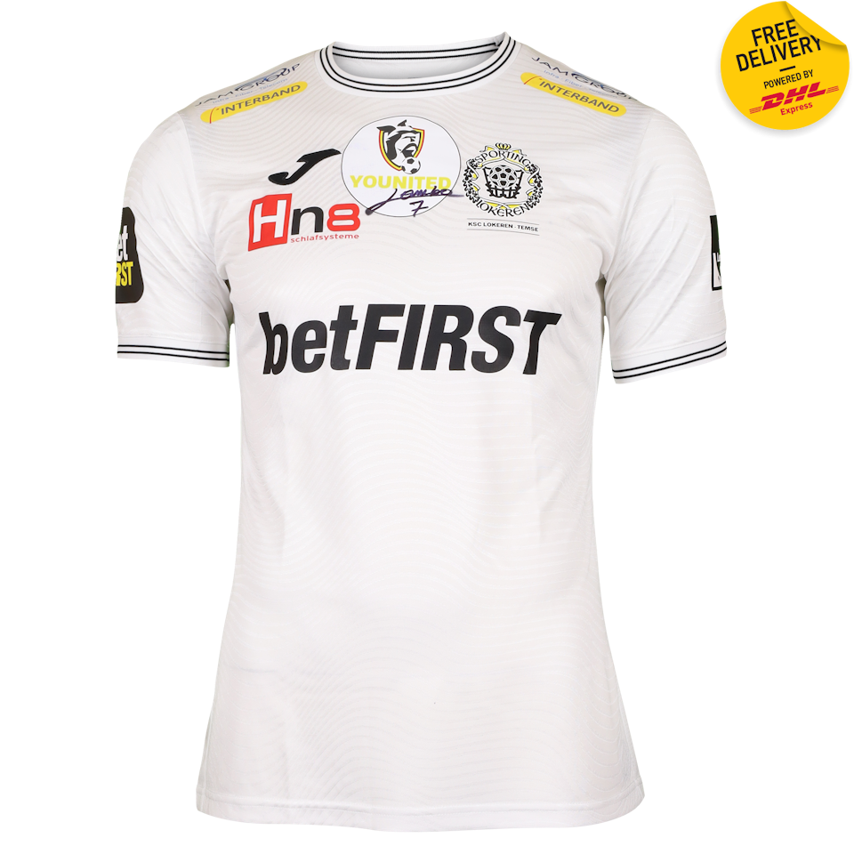 Zakari Junior Lambo Lokeren-Temse jersey