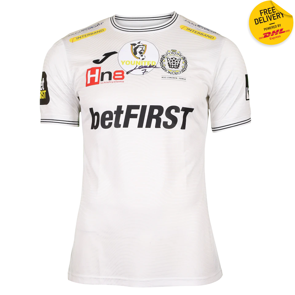Zakari Junior Lambo KSC Lokeren shirt