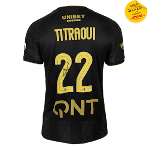 Yacine Titraoui Sporting Charleroi shirt