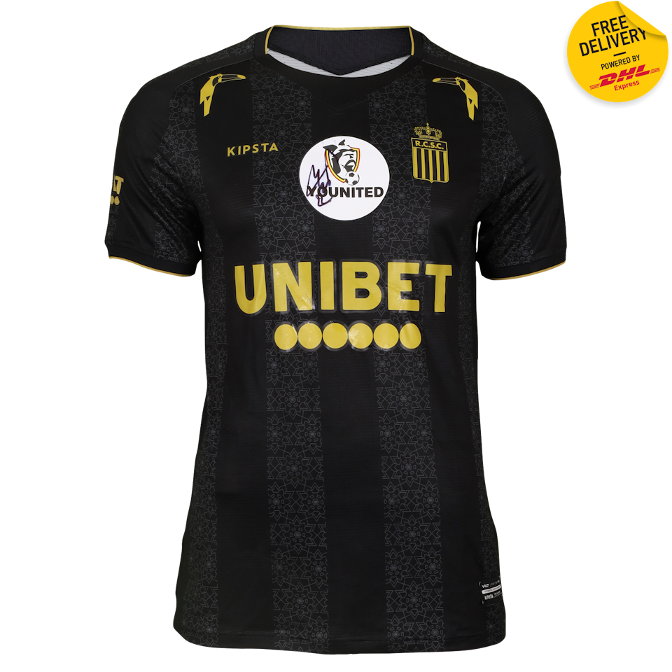 Yacine Titraoui Sporting Charleroi shirt