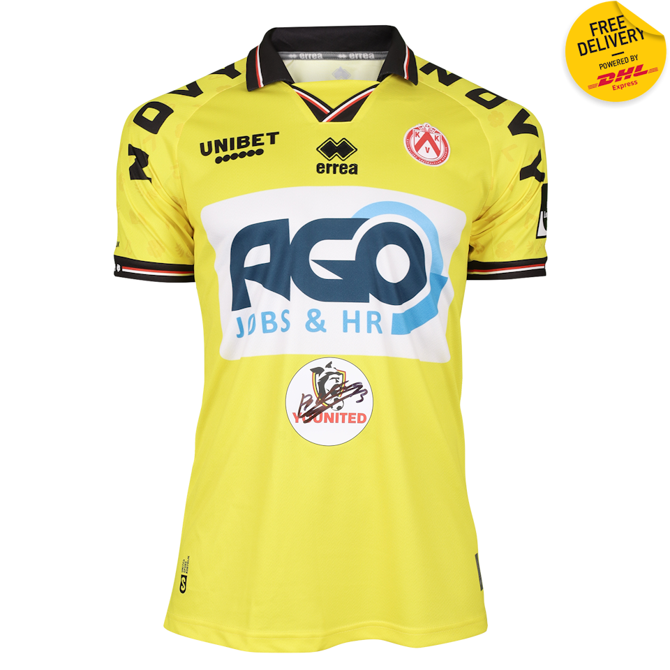 Ebbe De Vlaeminck KV Kortrijk shirt
