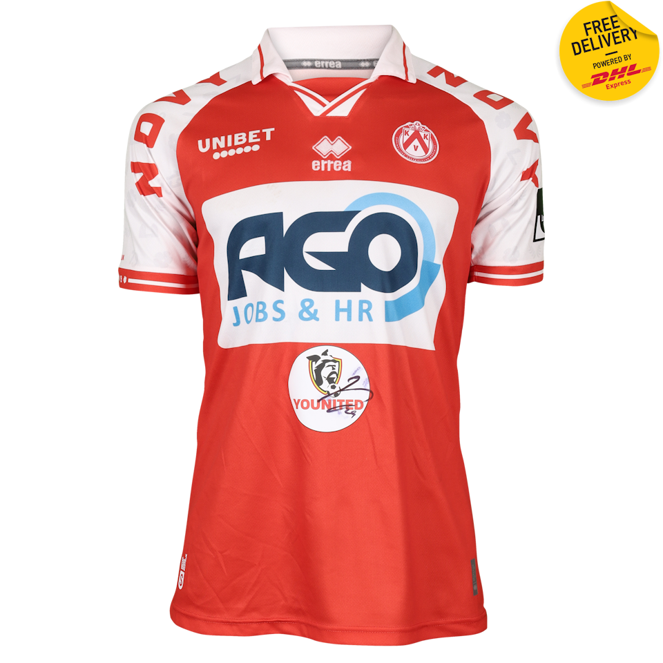Haruya Fujii 藤井陽也 KV Kortrijk camisa.