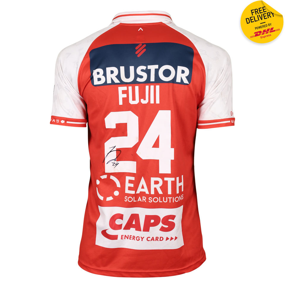 Haruya Fujii 藤井陽也 KV Kortrijk camisa.