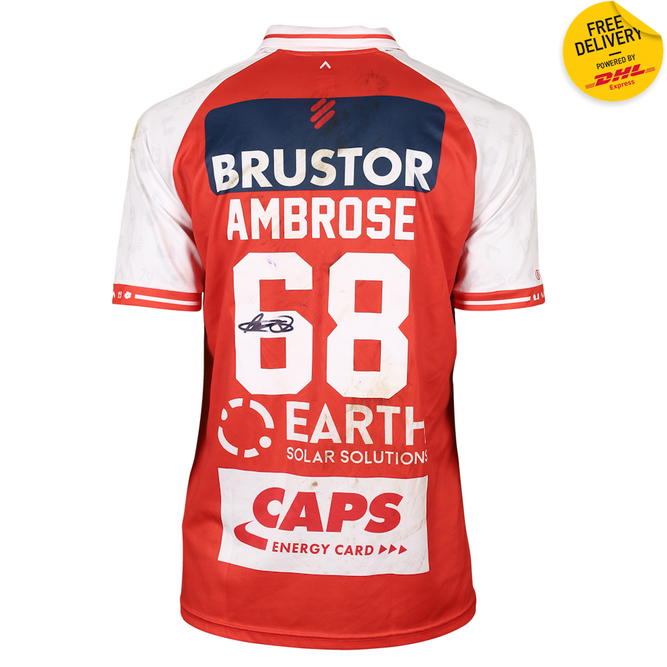 Maillot de Thierry Ambrose (KV Kortrijk)