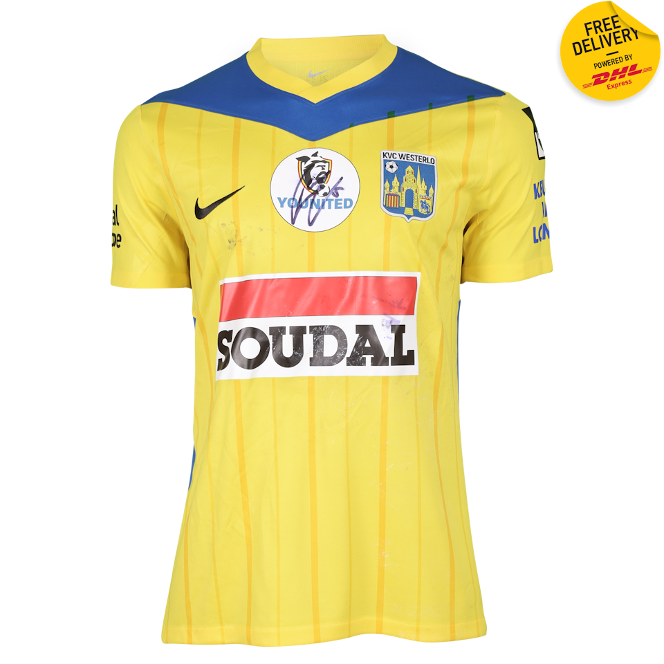 Jordan Bos KVC Westerlo shirt