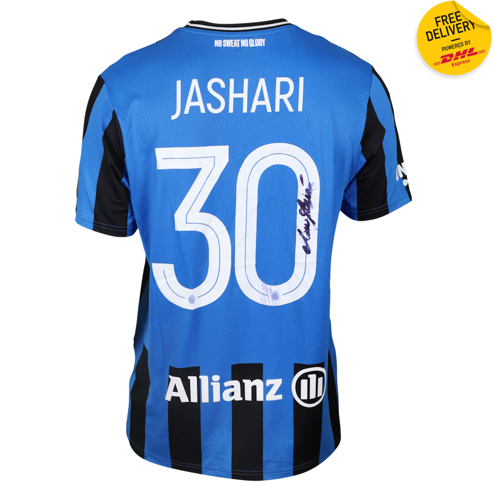 Ardon Jashari Club Brugge shirt