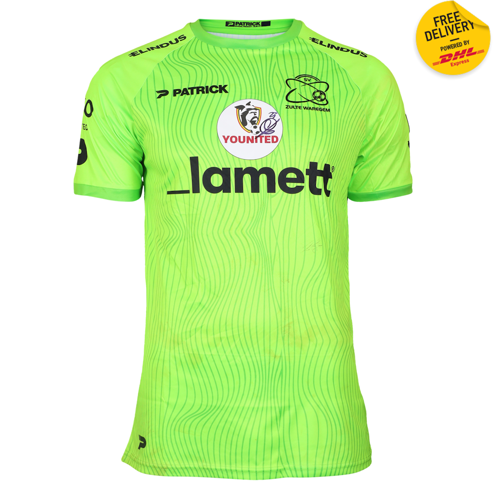 Ennio van der Gouw SV Zulte Waregem shirt