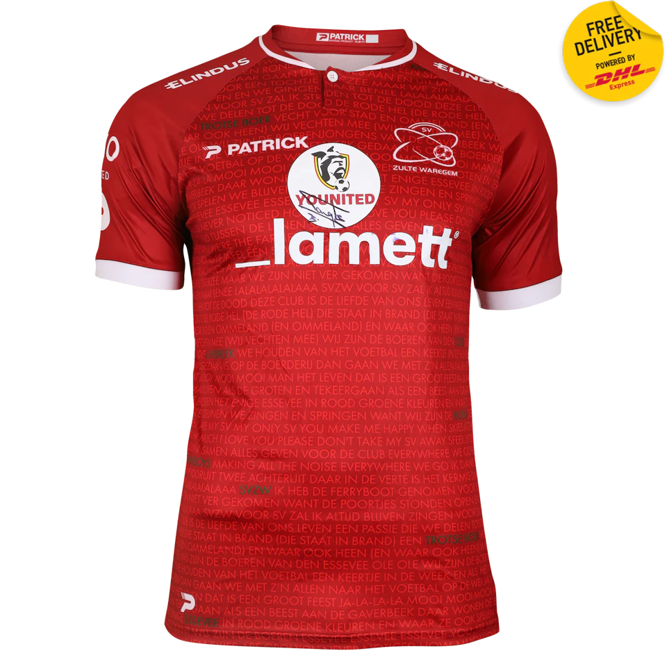 Maglia di Anton Tanghe (SV Zulte Waregem)