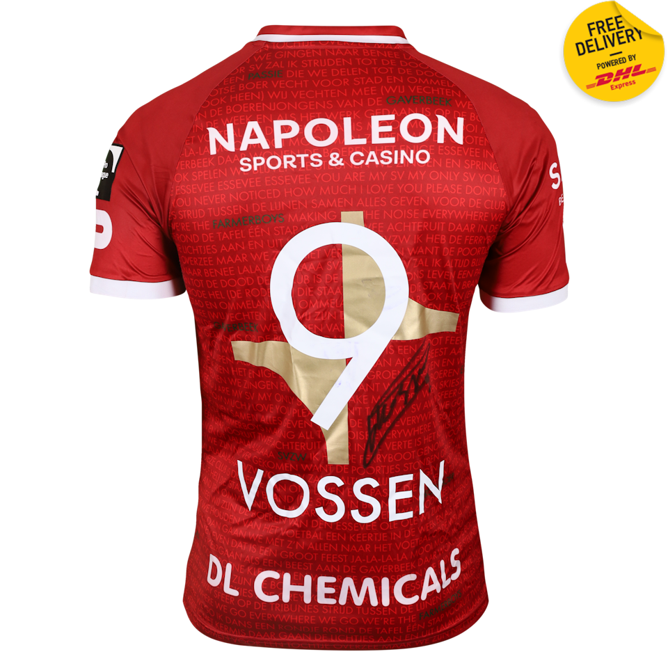 Jelle Vossen SV Zulte Waregem jersey