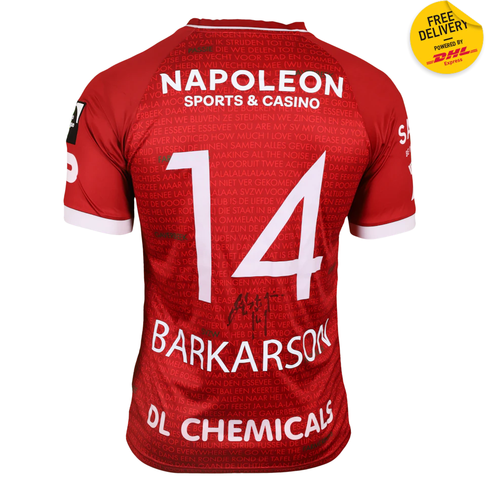 Atli Barkarson SV Zulte Waregem shirt