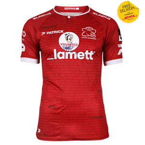 SV Zulte Waregem 팀의 Joseph Opoku 셔츠