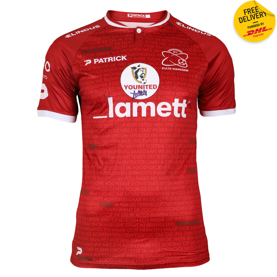 Jeppe Erenbjerg SV Zulte Waregem shirt