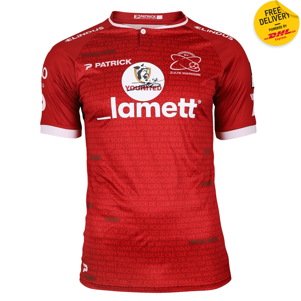 Andres Labie SV Zulte Waregem jersey