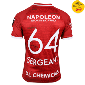 SV Zulte Waregem 팀의 Thibaud Sergeant 셔츠