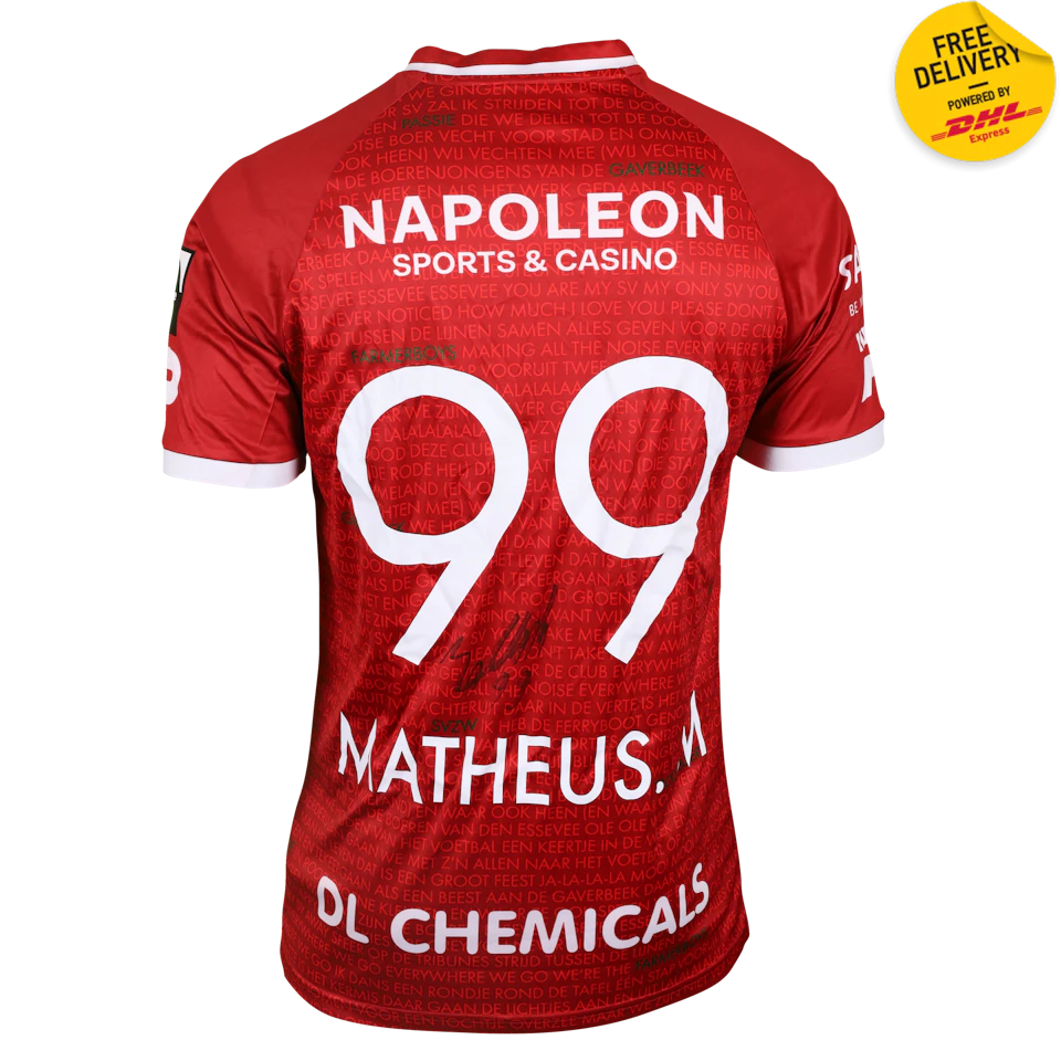 来自SV Zulte Waregem的Matheus Machado Ferreira球衣