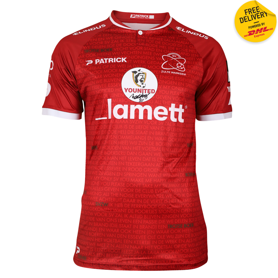 Matheus Machado Ferreira SV Zulte Waregem jersey