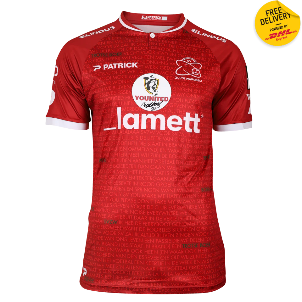 来自SV Zulte Waregem的Matheus Machado Ferreira球衣