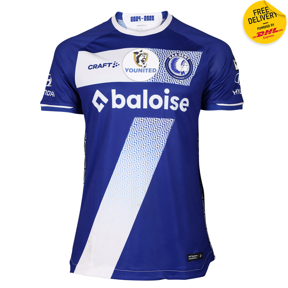 KAA Gent 팀의 Atsuki Ito 伊藤敦樹 셔츠
