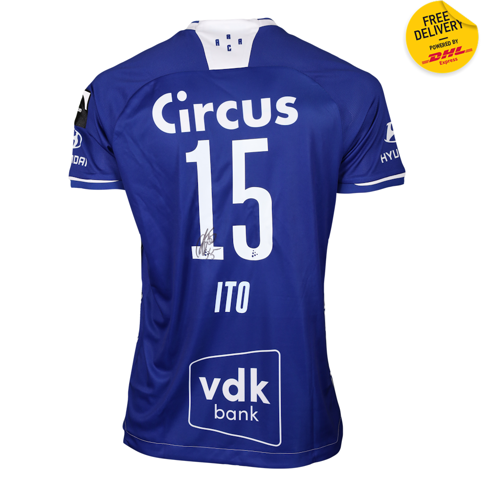 KAA Gent 팀의 Atsuki Ito 伊藤敦樹 셔츠