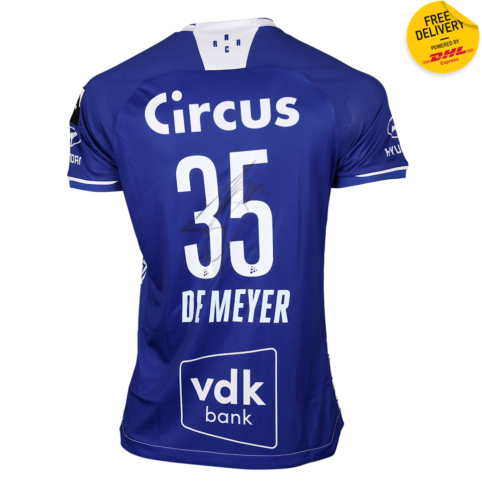 Gilles De Meyer KAA Gent shirt