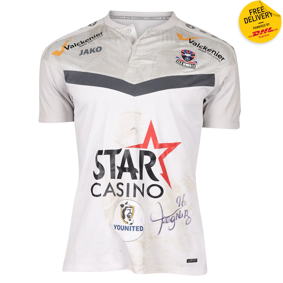 Ragnar Oratmangoen FCV Dender E.H. jersey