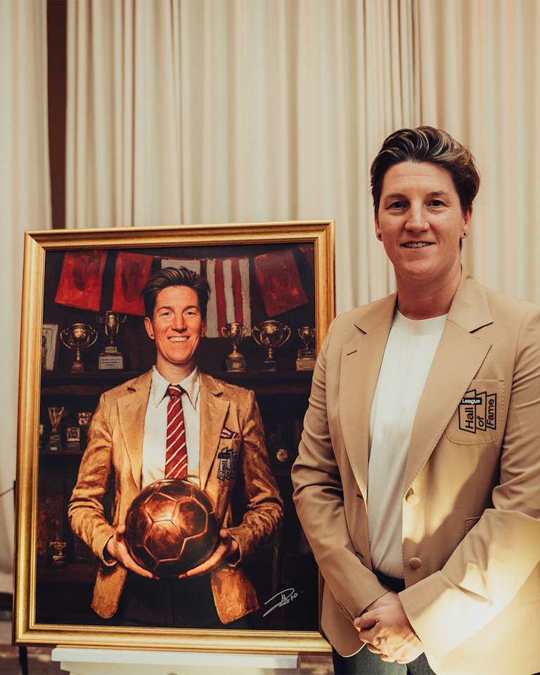 Exclusive and Signed Hall of Fame Portrait of Aline Zeler
