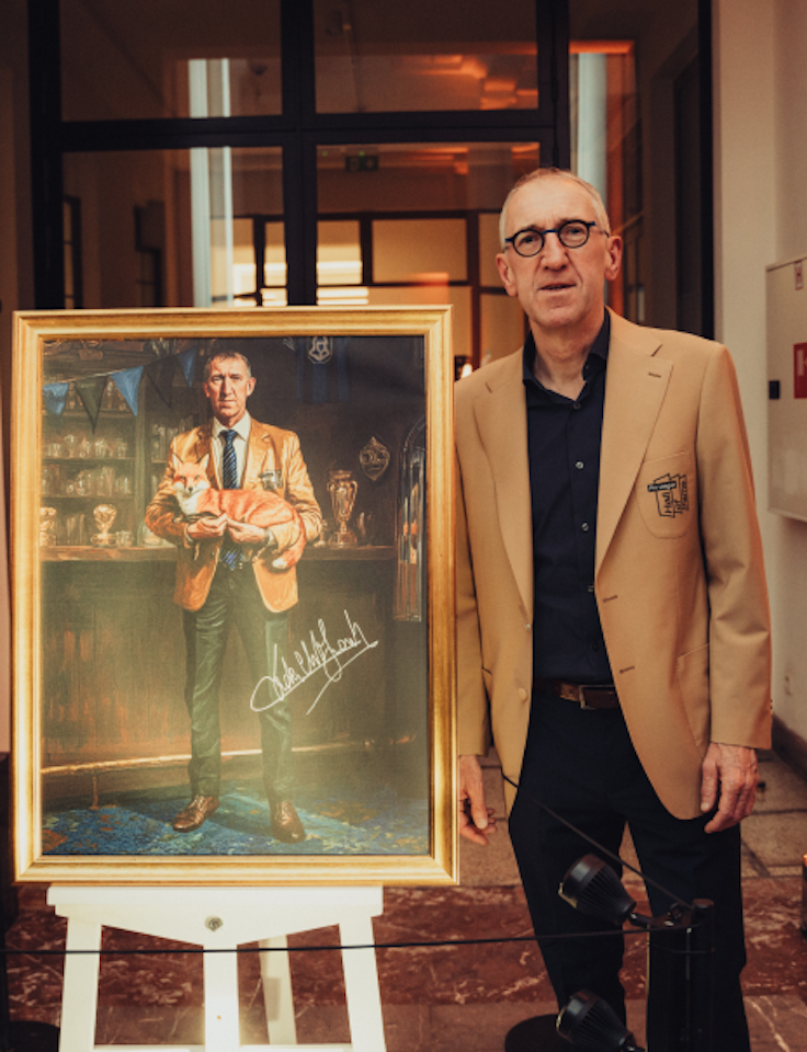 Exclusive and Signed Hall of Fame Portrait of Franky van der Elst