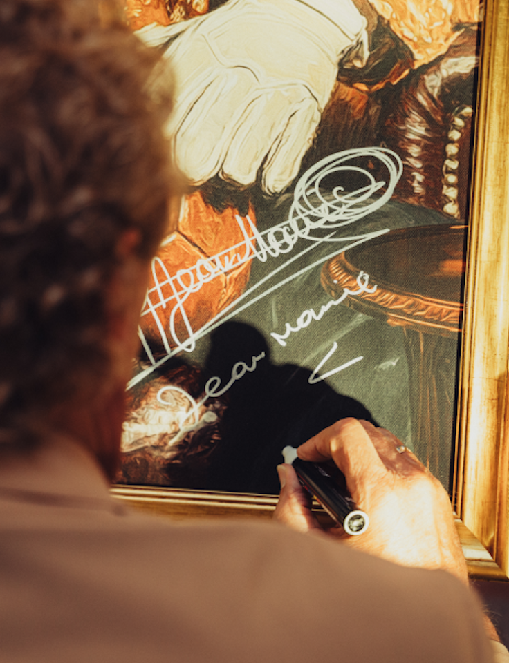 Exclusive and Signed Hall of Fame Portrait of Jean-Marie Pfaff