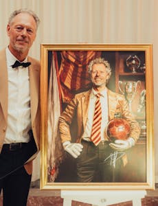 Exclusive and Signed Hall of Fame Portrait of Michel Preud'homme