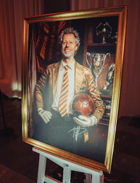 Exclusive and Signed Hall of Fame Portrait of Michel Preud'homme