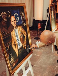 Exclusive and Signed Hall of Fame Portrait of Thomas Buffel