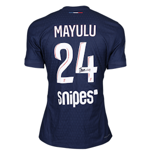 Senny Mayulu Paris Saint-Germain shirt