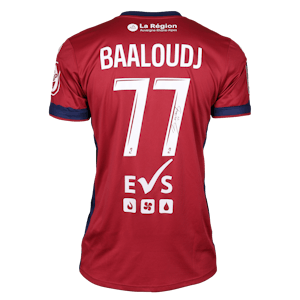 Maillot de Mehdi Baaloudj (Clermont Foot 63)