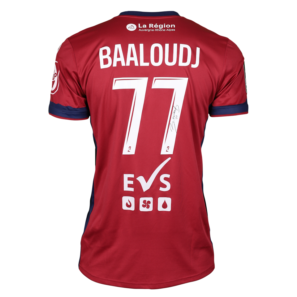 Maillot de Mehdi Baaloudj (Clermont Foot 63)