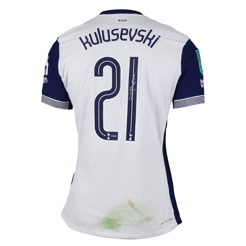Camisa de Dejan Kulusevski Tottenham Hotspur
