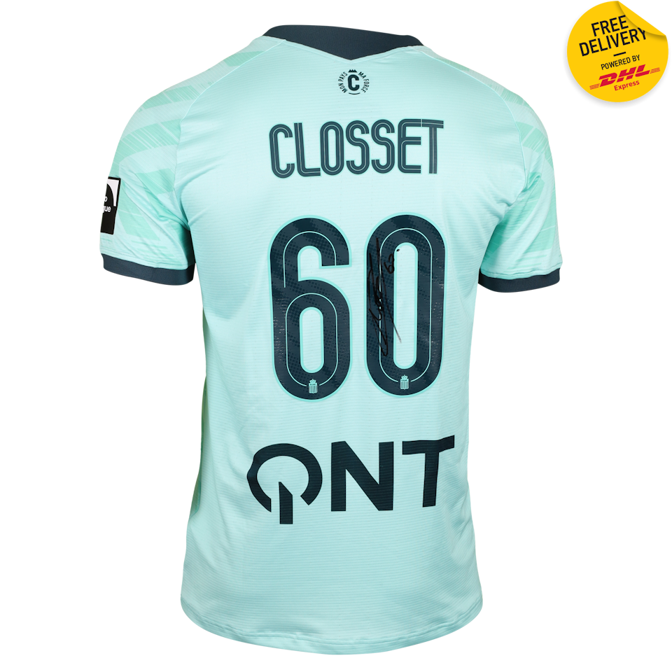 Nicolas Closset Sporting Charleroi jersey