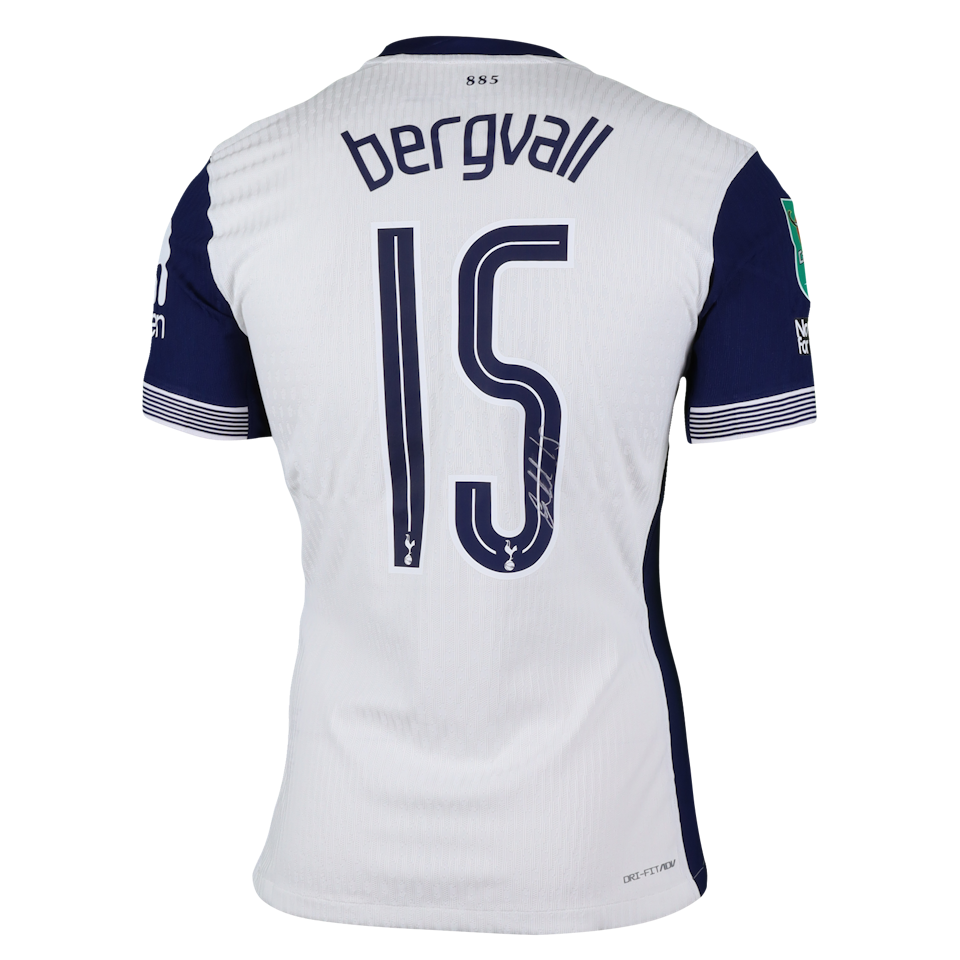 Lucas Bergvall Tottenham Hotspur shirt