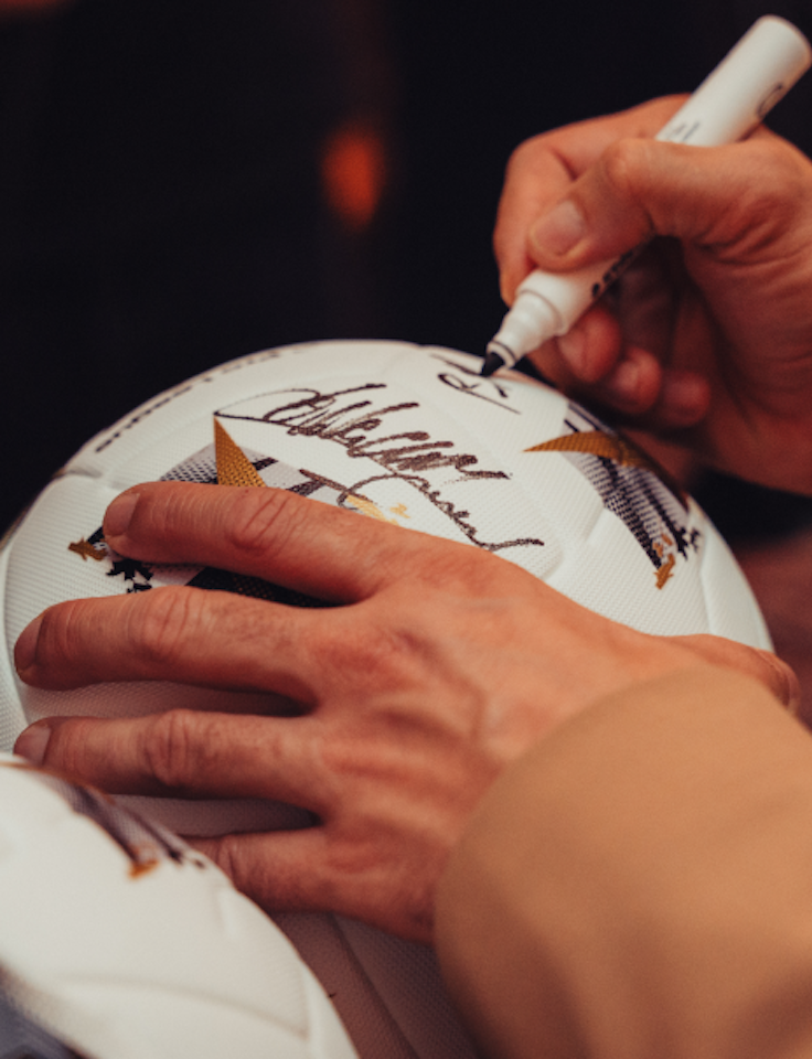 Kipsta Ball ‘50 Years of Pro League’ Signed by Eric Gerets