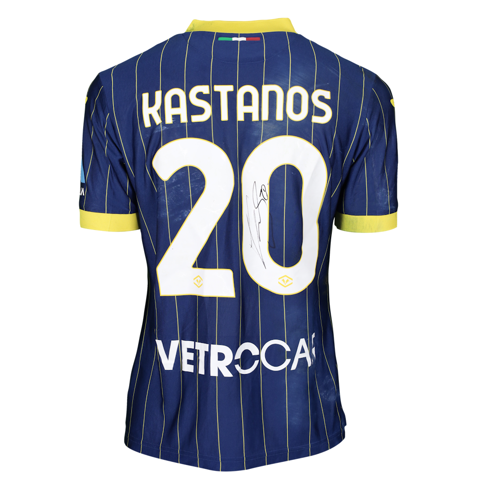Grigoris Kastanos Hellas Verona FC shirt