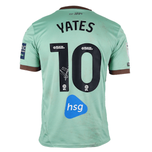 Jerry Yates Luton Town Derby County MatchWornShirt