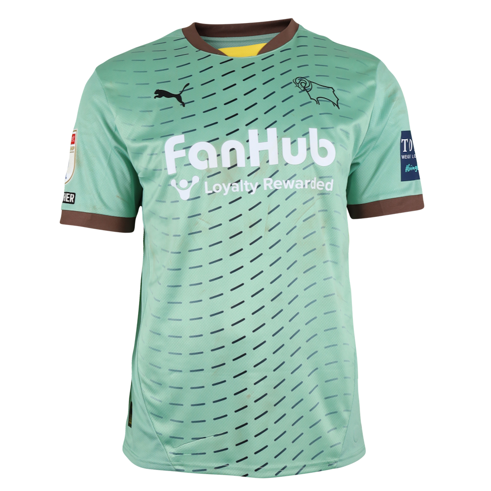 Curtis Nelson Derby County shirt