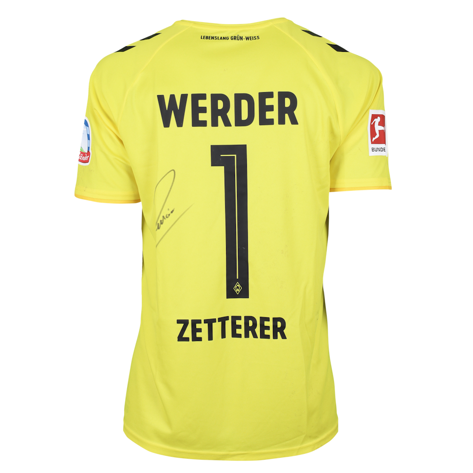 Michael Zetterer Werder Bremen shirt