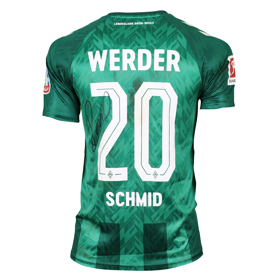 Werder Bremen-Trikot von Romano Schmid
