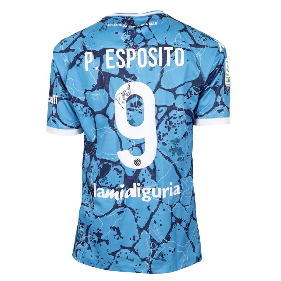 Francesco Pio Esposito Spezia Calcio shirt