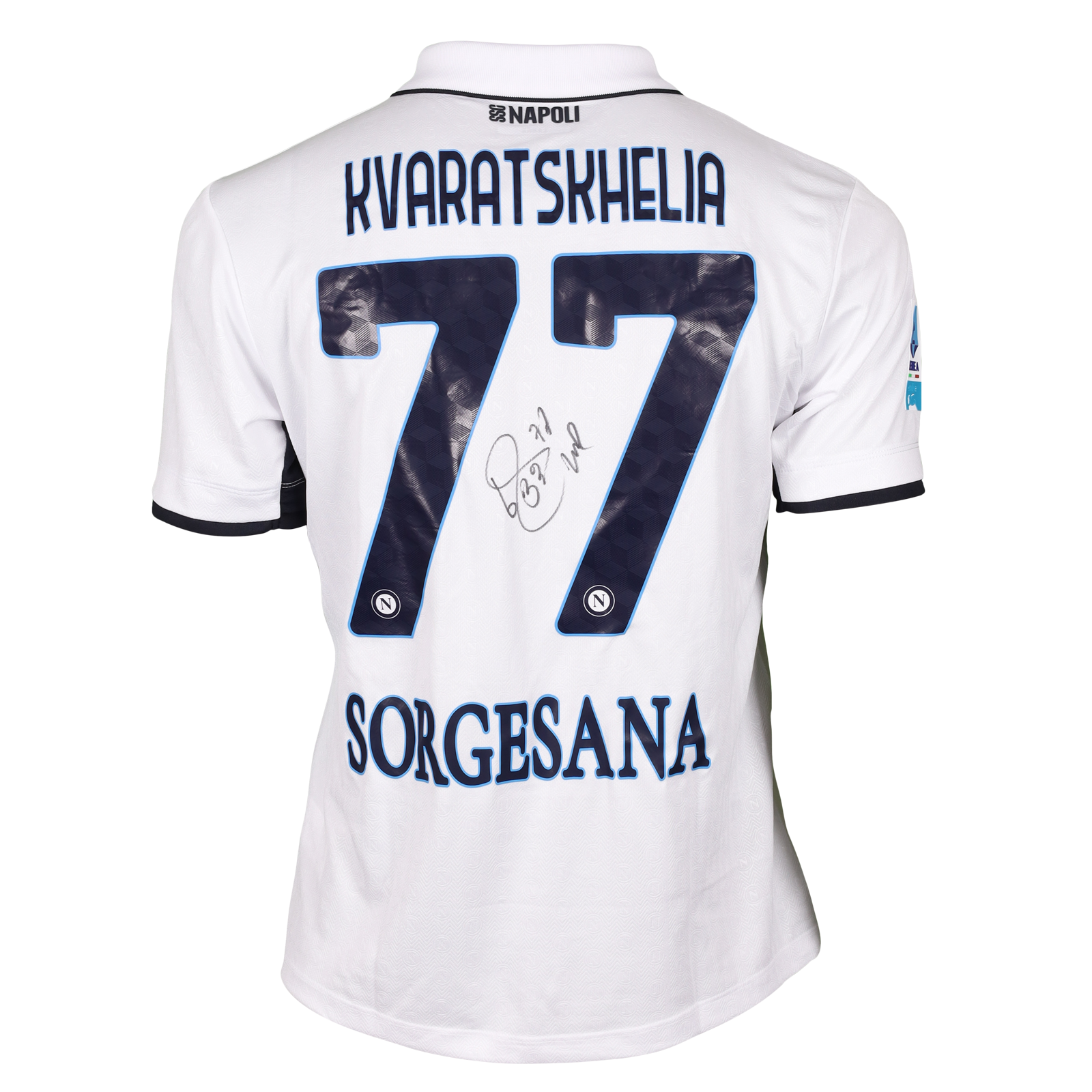 Khvicha Kvaratskhelia SSC Napoli shirt