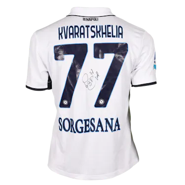 Khvicha Kvaratskhelia SSC Napoli jersey