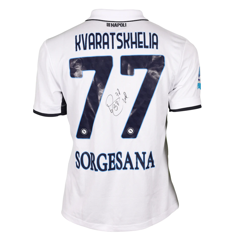 Khvicha Kvaratskhelia SSC Napoli jersey