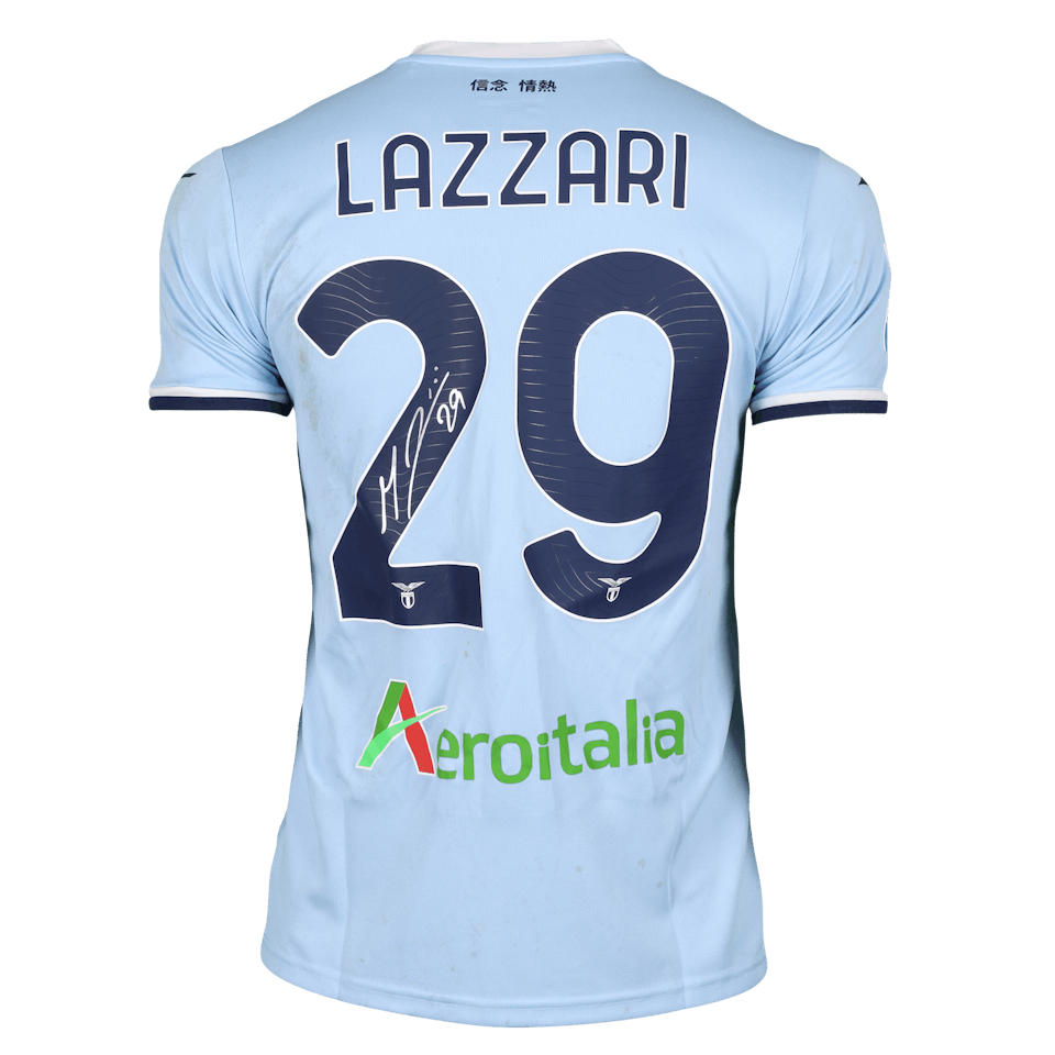 Manuel Lazzari Lazio shirt
