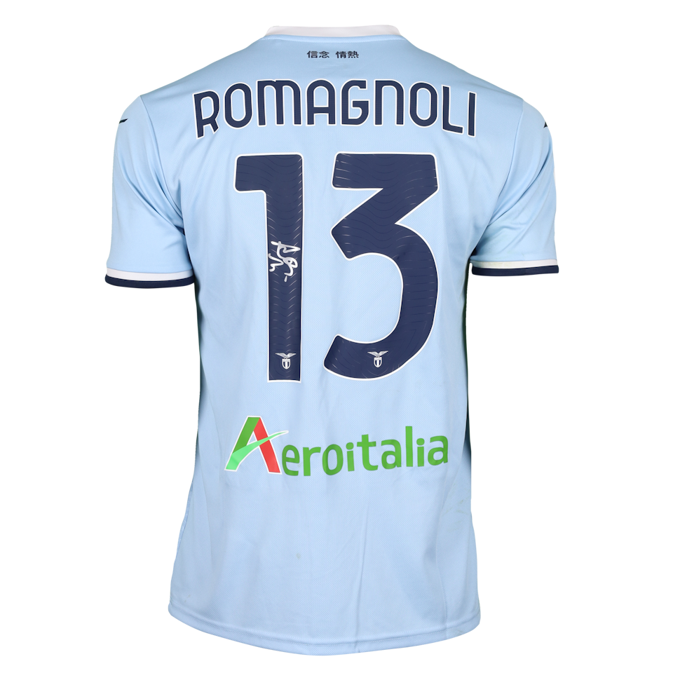 Alessio Romagnoli Lazio shirt